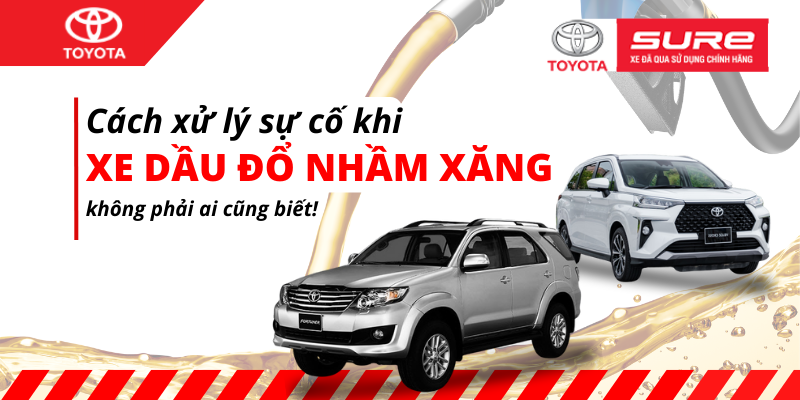 Xe dầu đổ nhầm xăng – tai hại khiến chủ xe “đốt” cả trăm triệu để xử lý