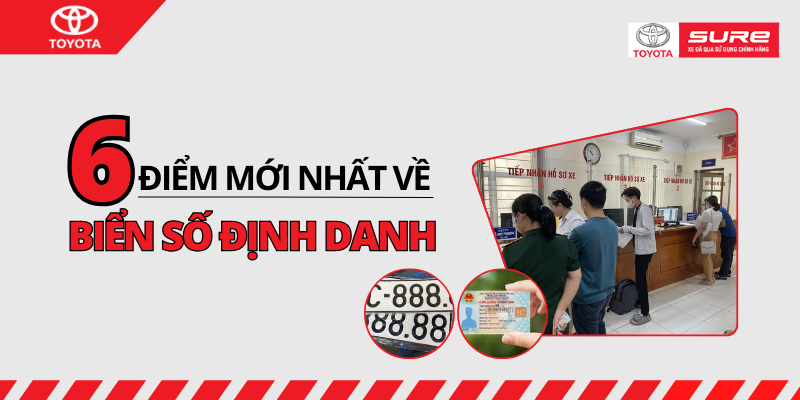 Biển số định danh – 6 điểm mới nhất 2024 cần lưu ý