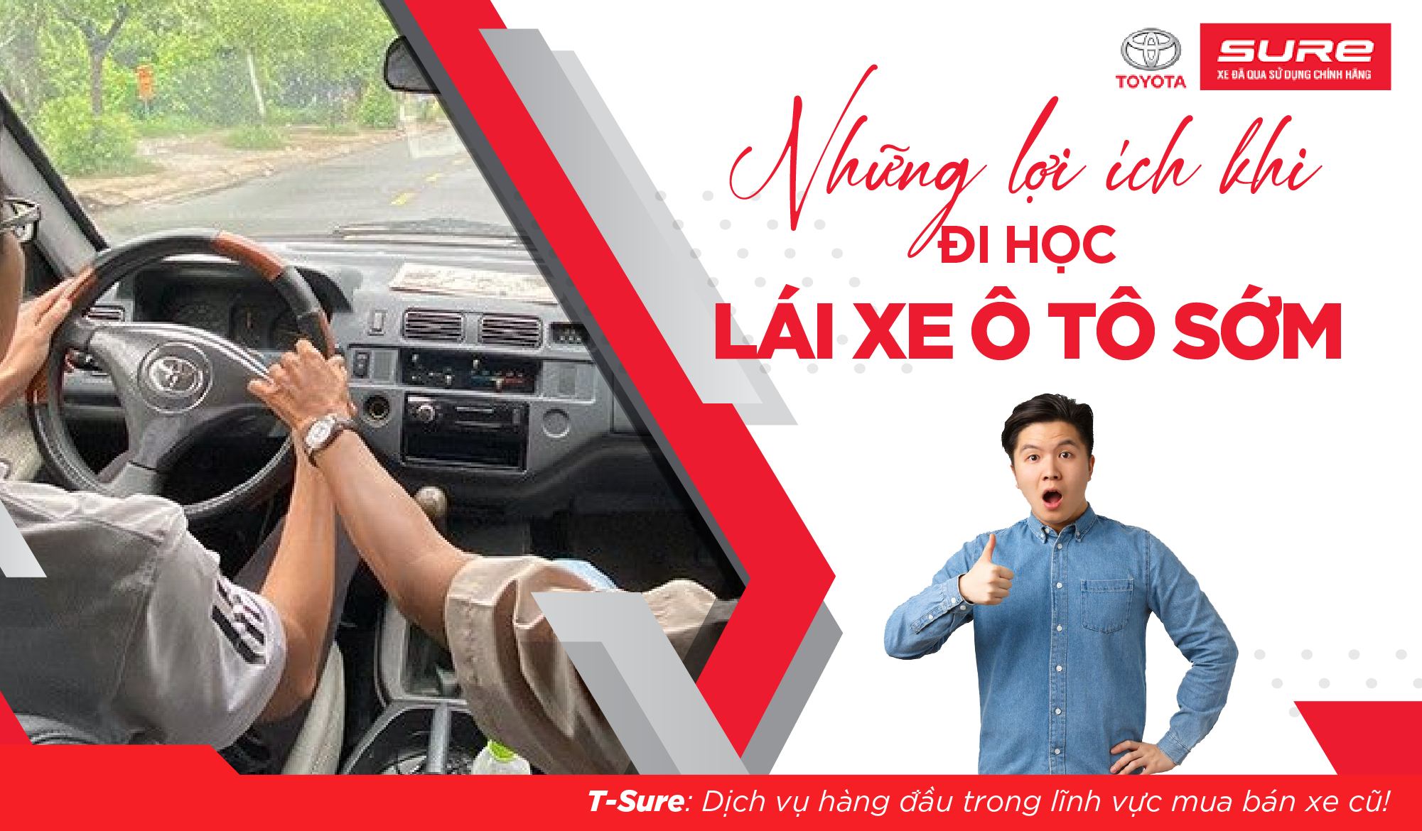 Những lợi ích khi đi học lái xe ô tô sớm